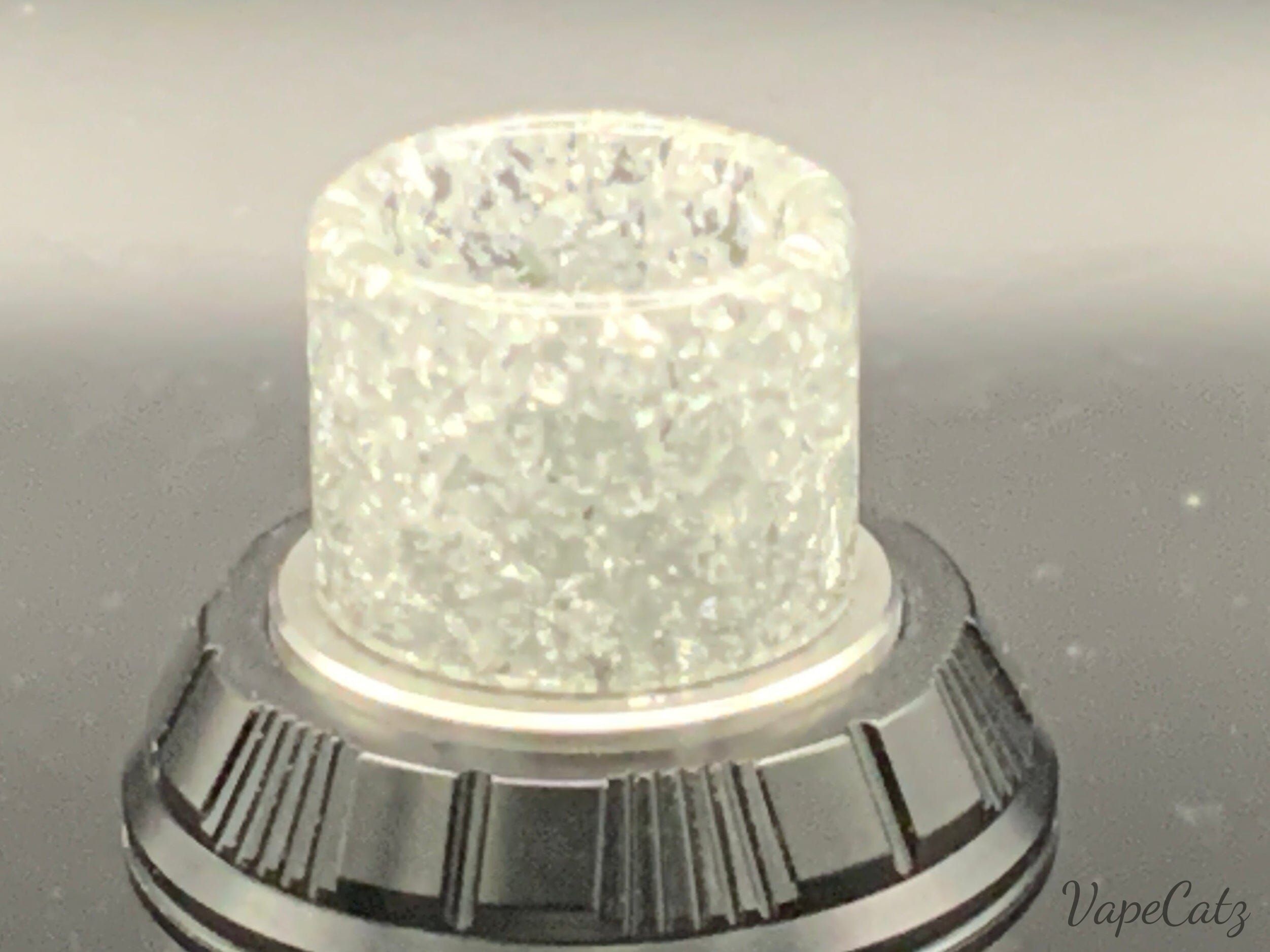 810 Gold or Silver Glitter Tip T25 Vape Accessories 810 Drip Tip Silver Glitter