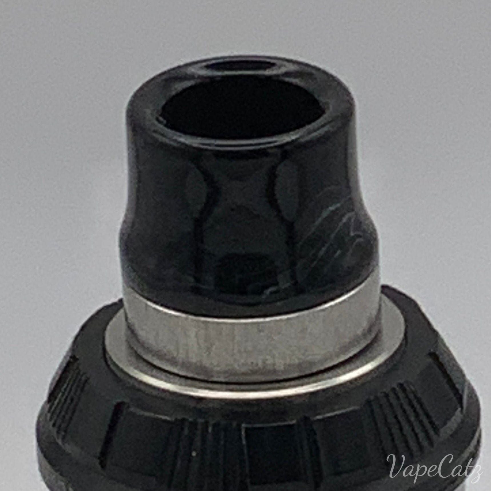 810 Resin Drip Tip Cone Tip With Anti Splash Screen Y2 Vape Accessories 810 Drip Tip Black with White Swirls