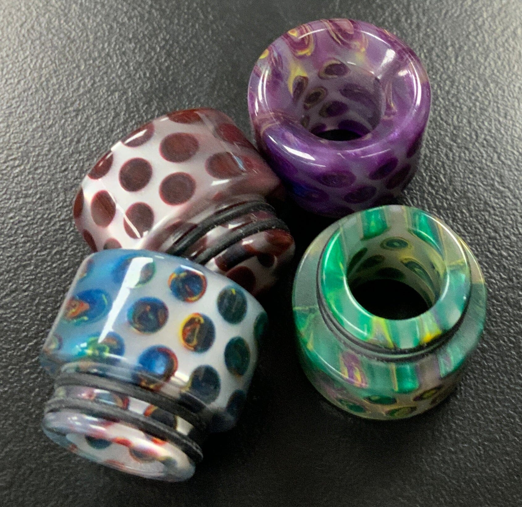 810 Resin Resin Drip tip weird polka dots....? V29 Vape Accessories 810 Drip Tip