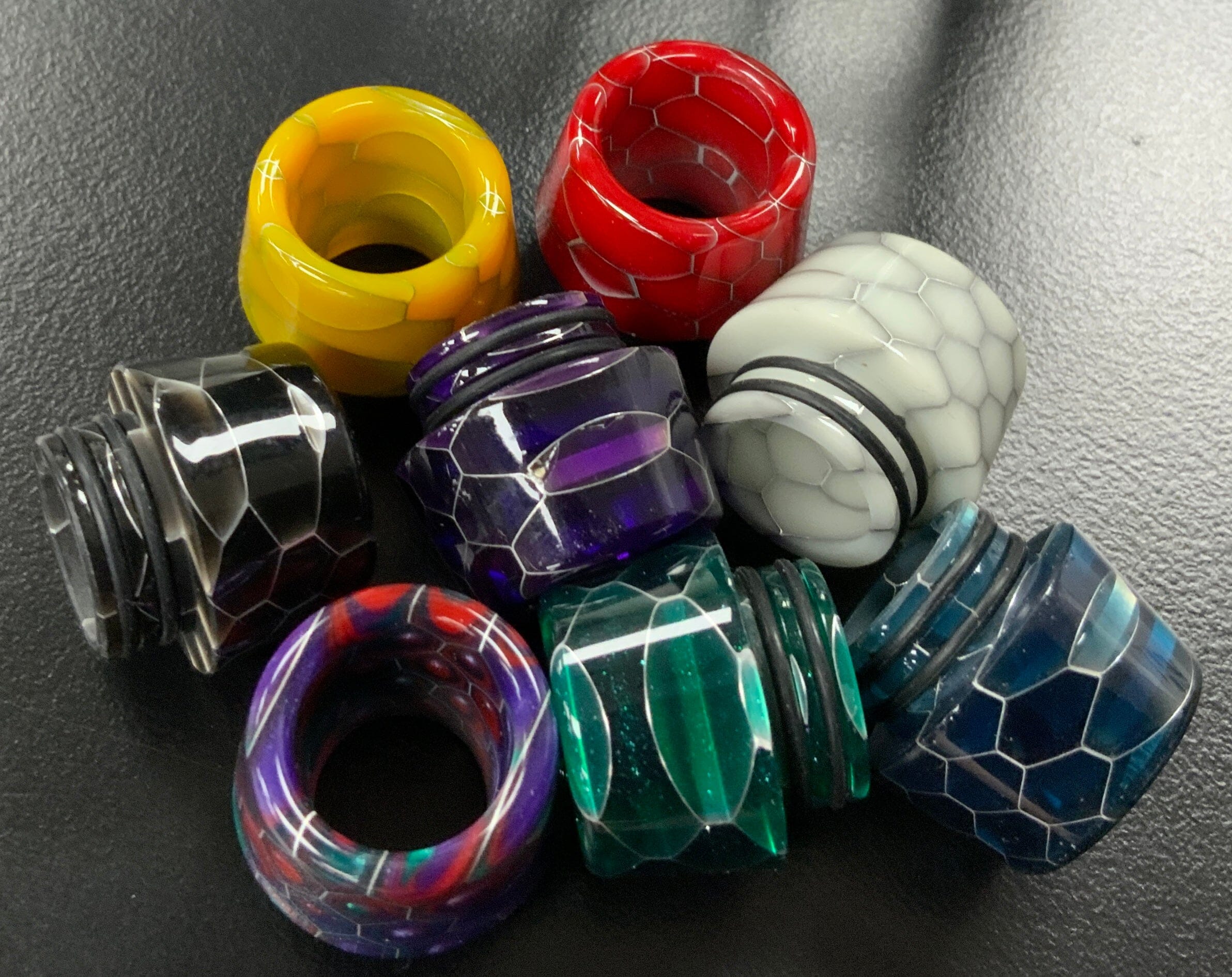 810 Resin Short & Shiny Drip Tip Mouthpiece...... and more.... B1 .1 Vape Accessories 810 Drip Tip