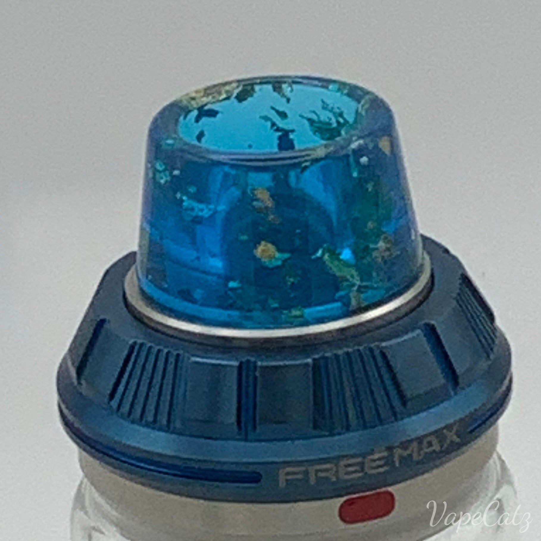 810 Resin Short & Shiny Drip Tip Mouthpiece B1 Vape Accessories 810 Drip Tip Aqua Blue with Flakes