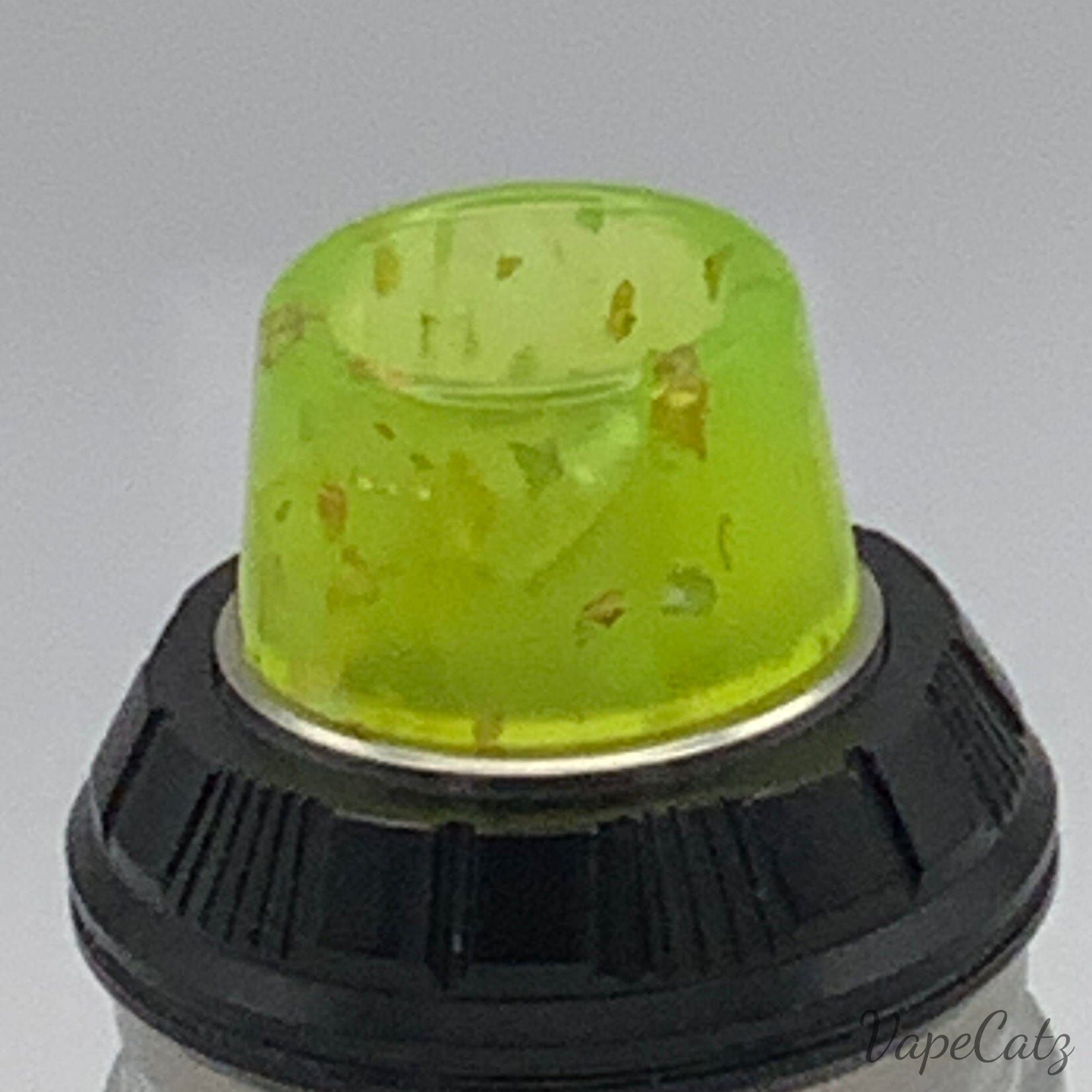 810 Resin Short & Shiny Drip Tip Mouthpiece B1 Vape Accessories 810 Drip Tip Bright Yellow with Glitter