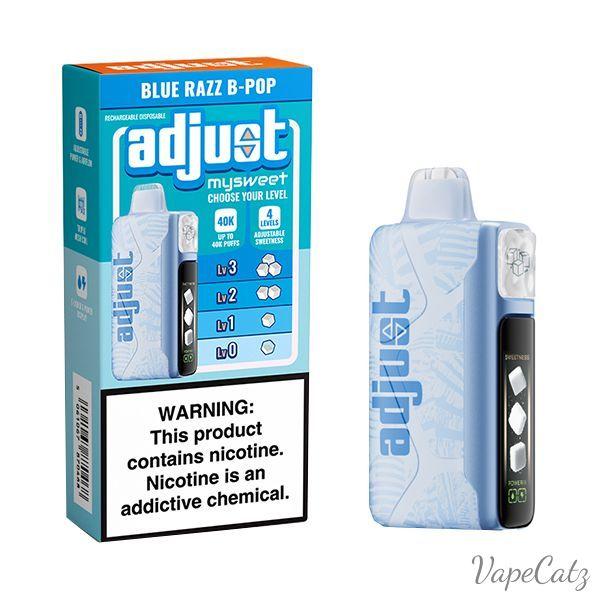 Adjust Disposables Disposable Wicked & Vivi's House Blue Razz B-Pop