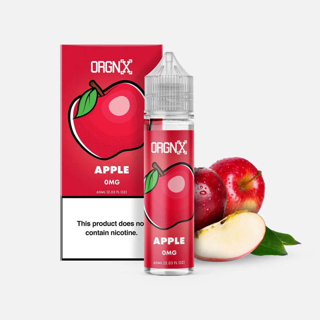 Apple E-Liquid 60mL E-liquid ORGNX