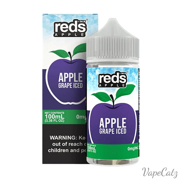 Apple Grape Iced E-liquid Reds Apple Ejuice