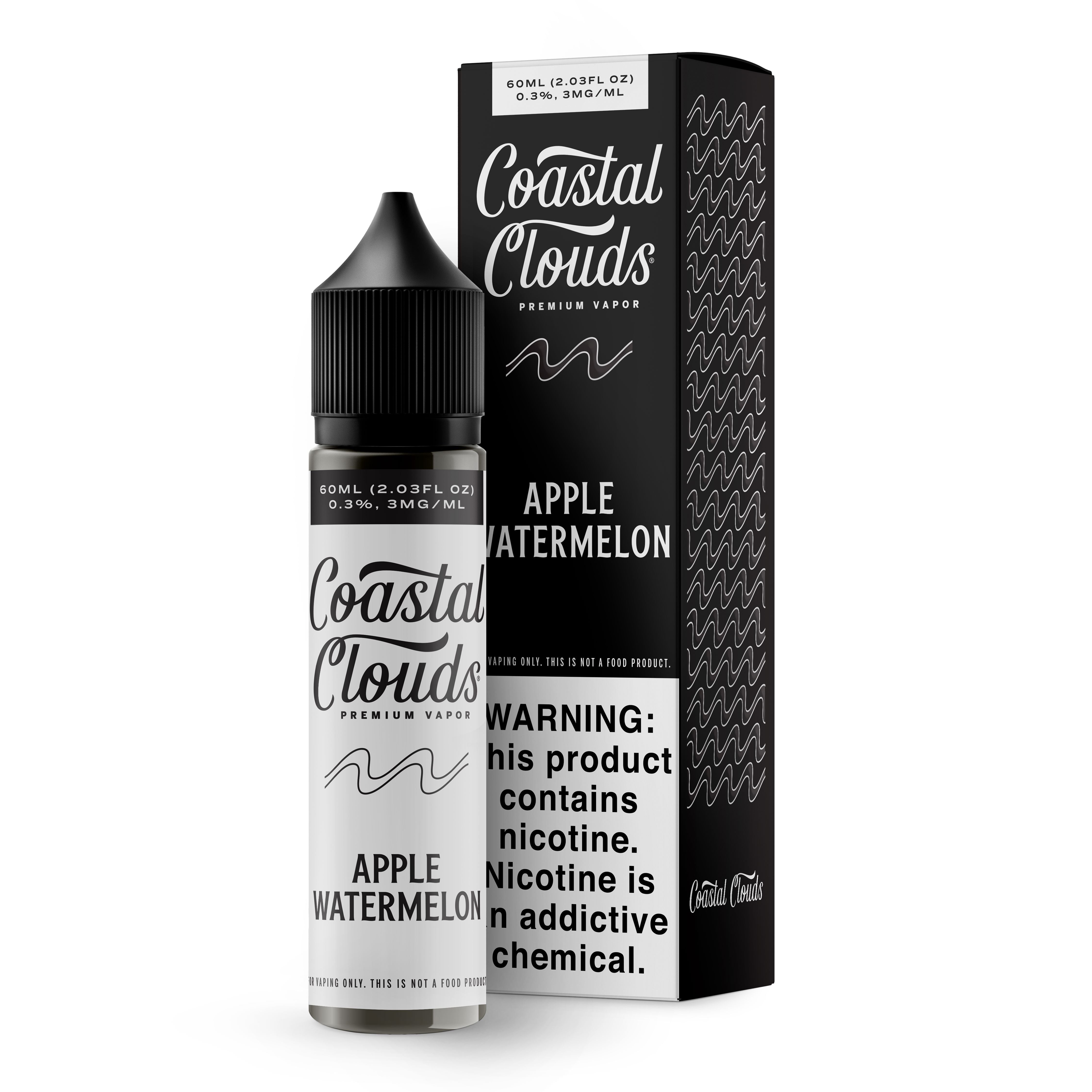 Apple Watermelon E-Liquid Coastal Clouds