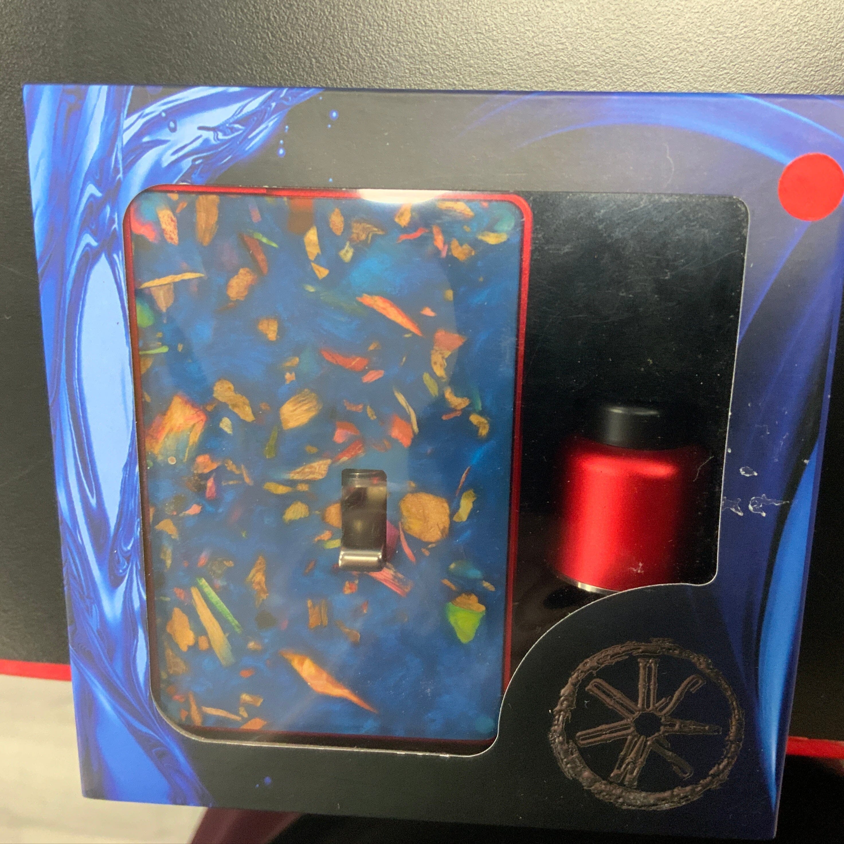 Asmodus Spruzza Squonker Kit Classic Collection Classic Collection Resin Blue