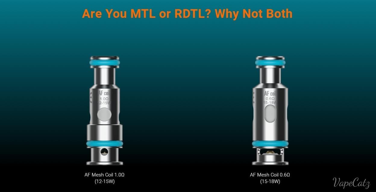 Aspire AF Mesh Coil For Flexus Q Pod Kit & Flexus Stik Pod Kit & Riil X Pod Kit & Flexus Peak / Flexus Pro Kit (5pcs/pack) Coil Aspire