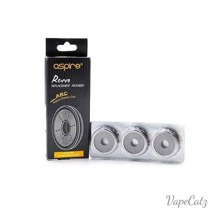 Aspire Radial ARC Replacement Coils For Revvo and Boost (3-Pack) Classic Collection Classic Collection
