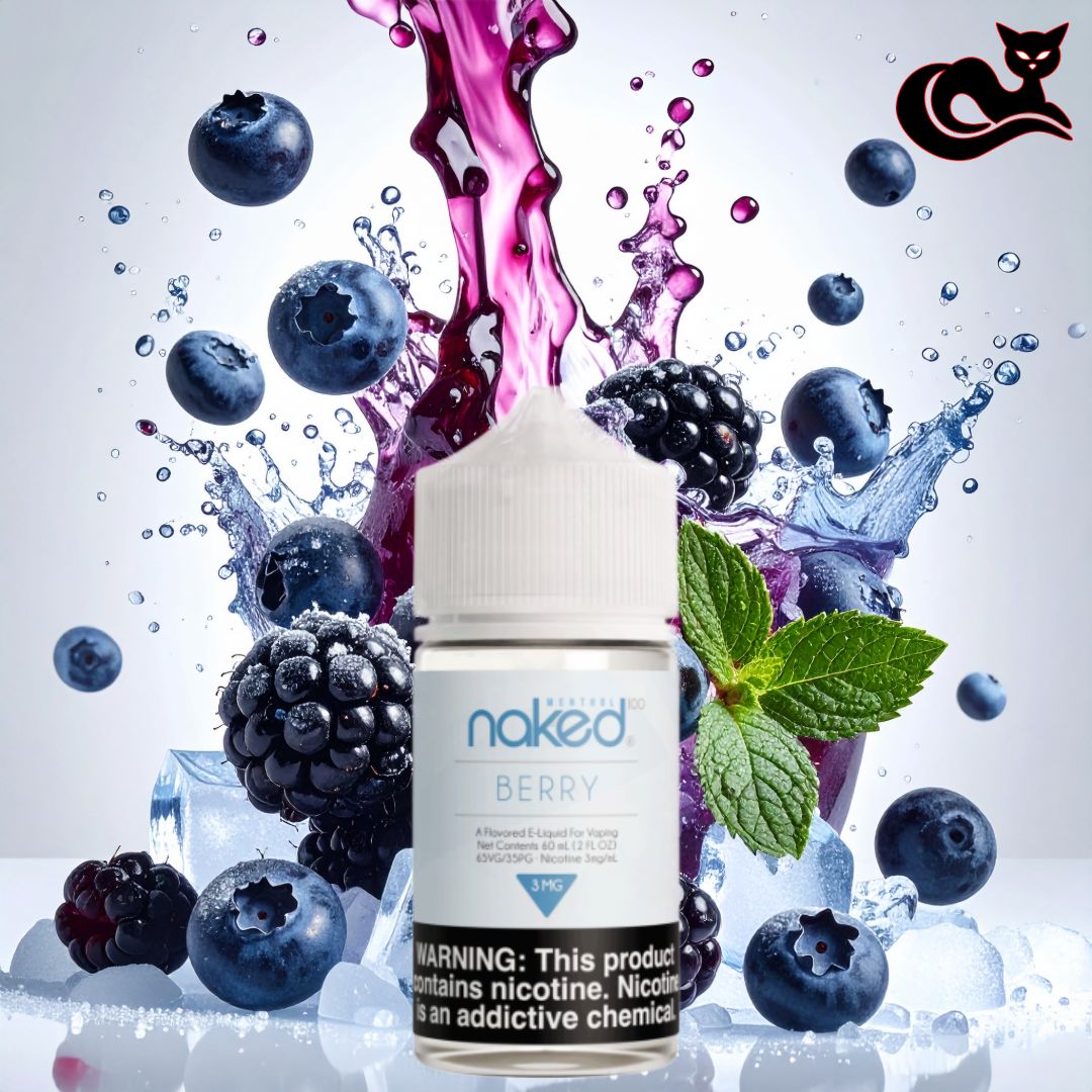 Berry Menthol E-Liquid Naked