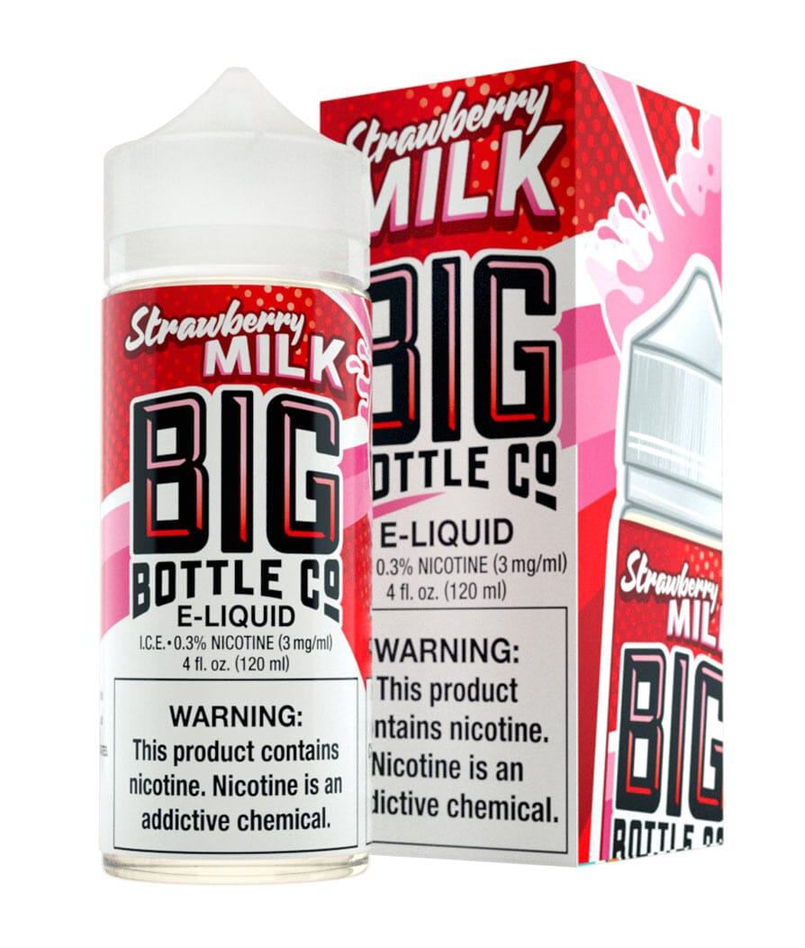Big Bottle Co Collection E-Liquid Beard Vape Co Strawberry Milk 0mg