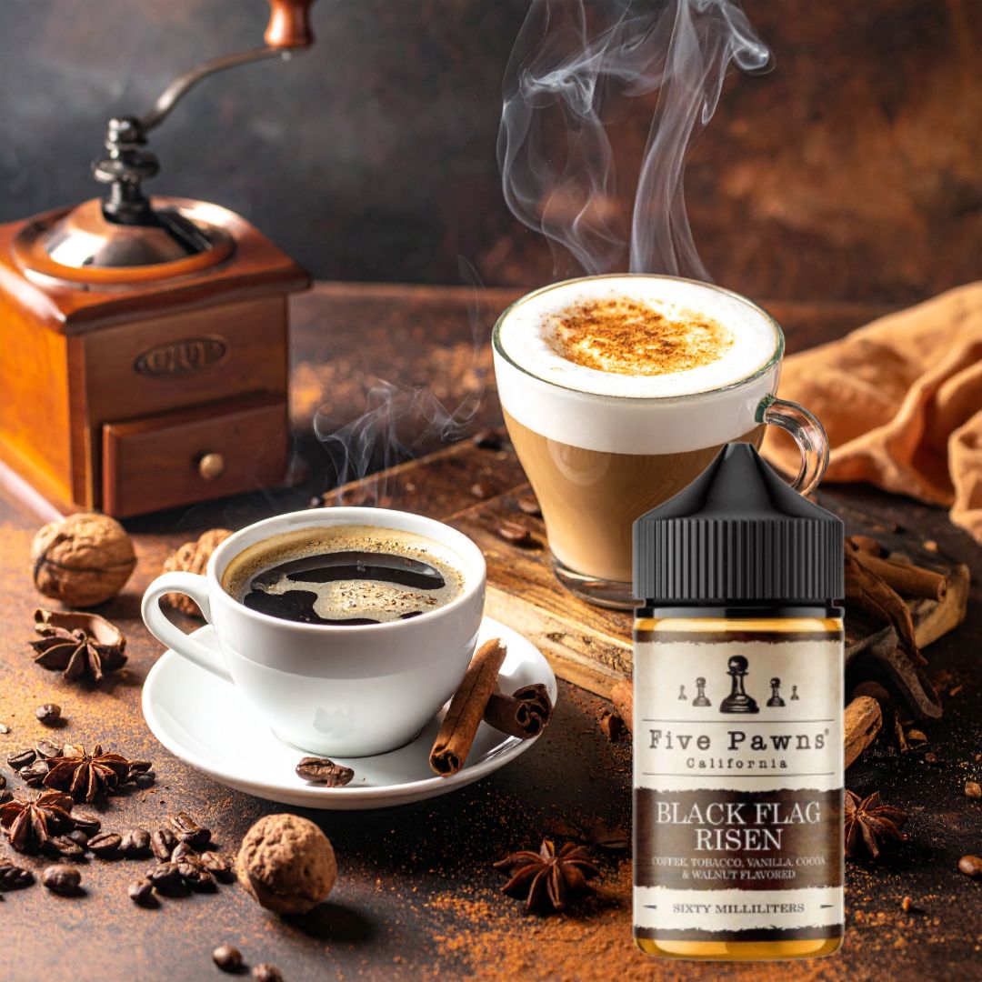 Black Flag Risen by Five Pawns E-Liquid Five Pawns