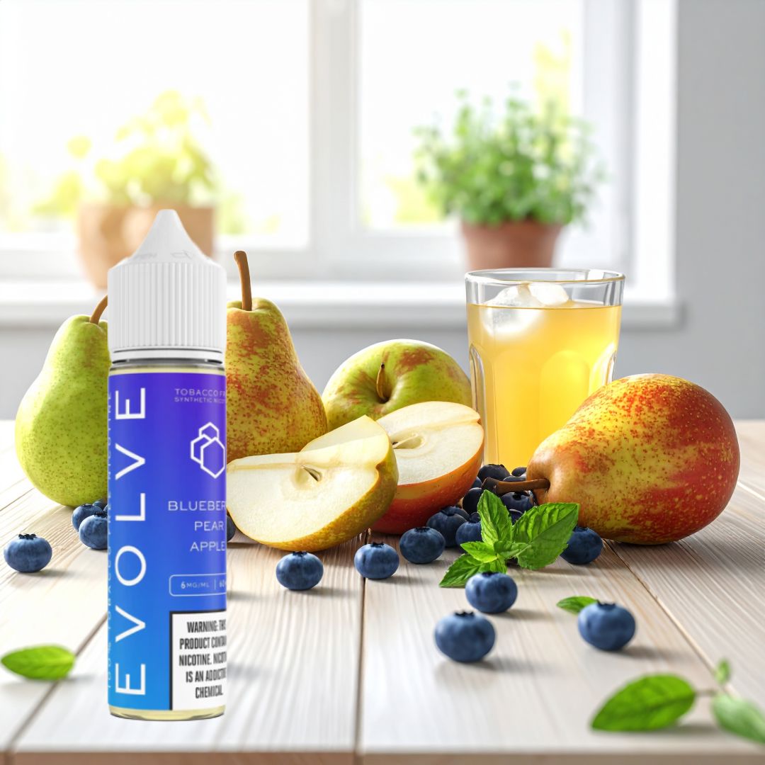 Blueberry Pear Apple E-Liquid Evolve