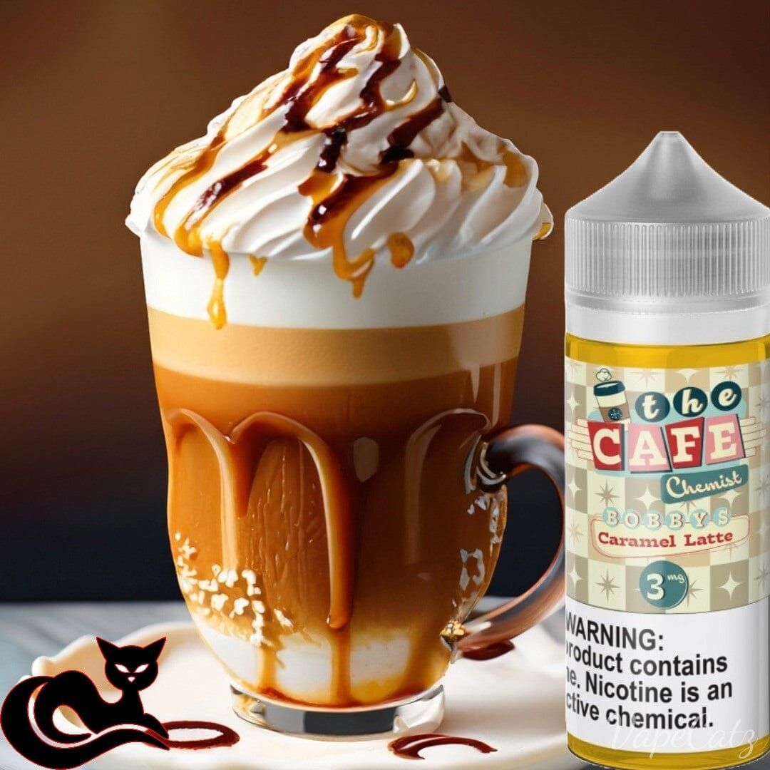 Bobbys Caramel Latte E-liquid Cloud Chemist