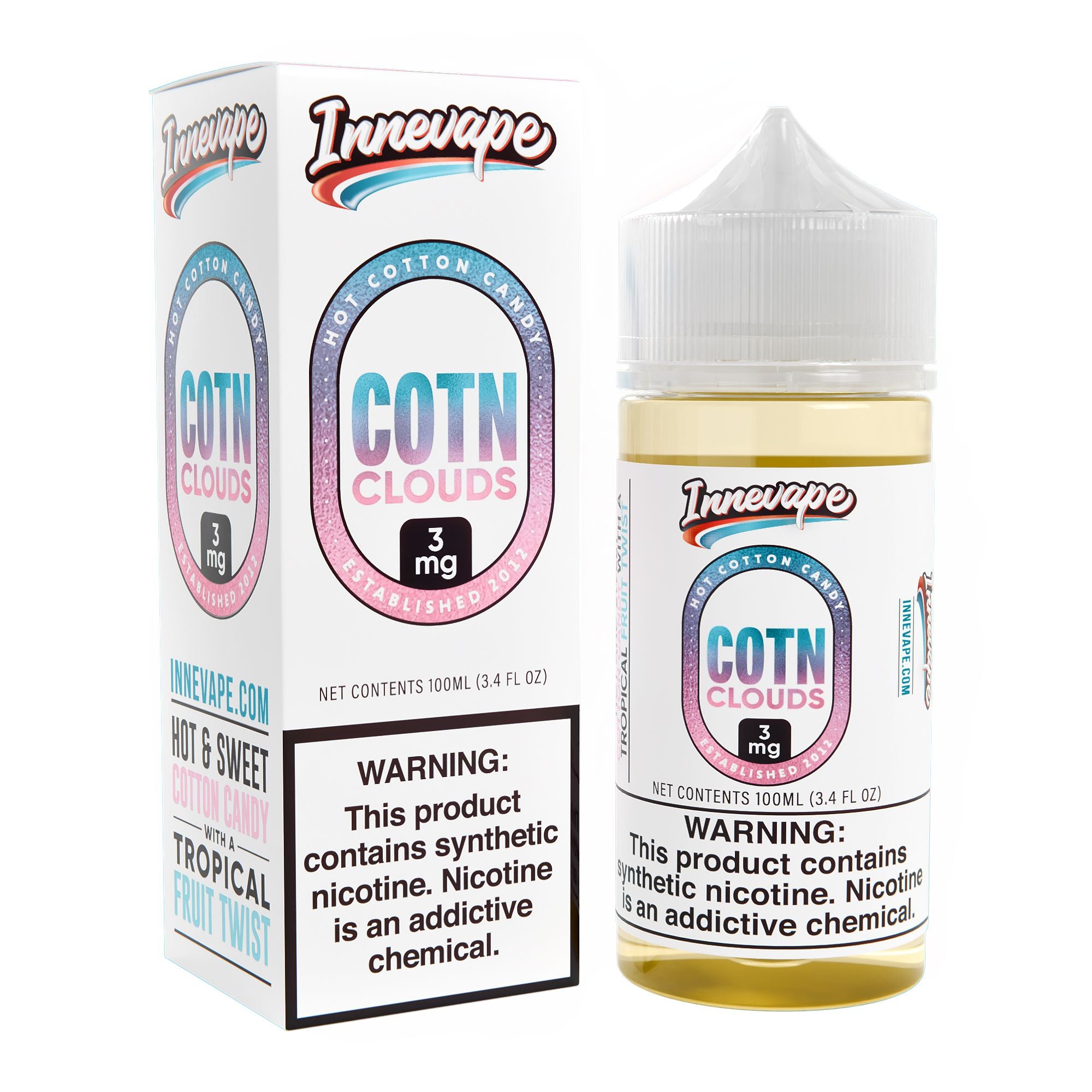 Carousel or COTN Clouds by Innevape E-Liquid INNEVAPE