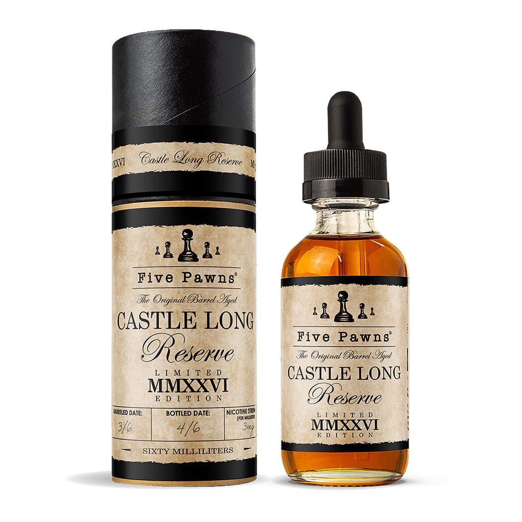 Castle Long Reserve - MMXXVI - 2026 E-liquid Five Pawns