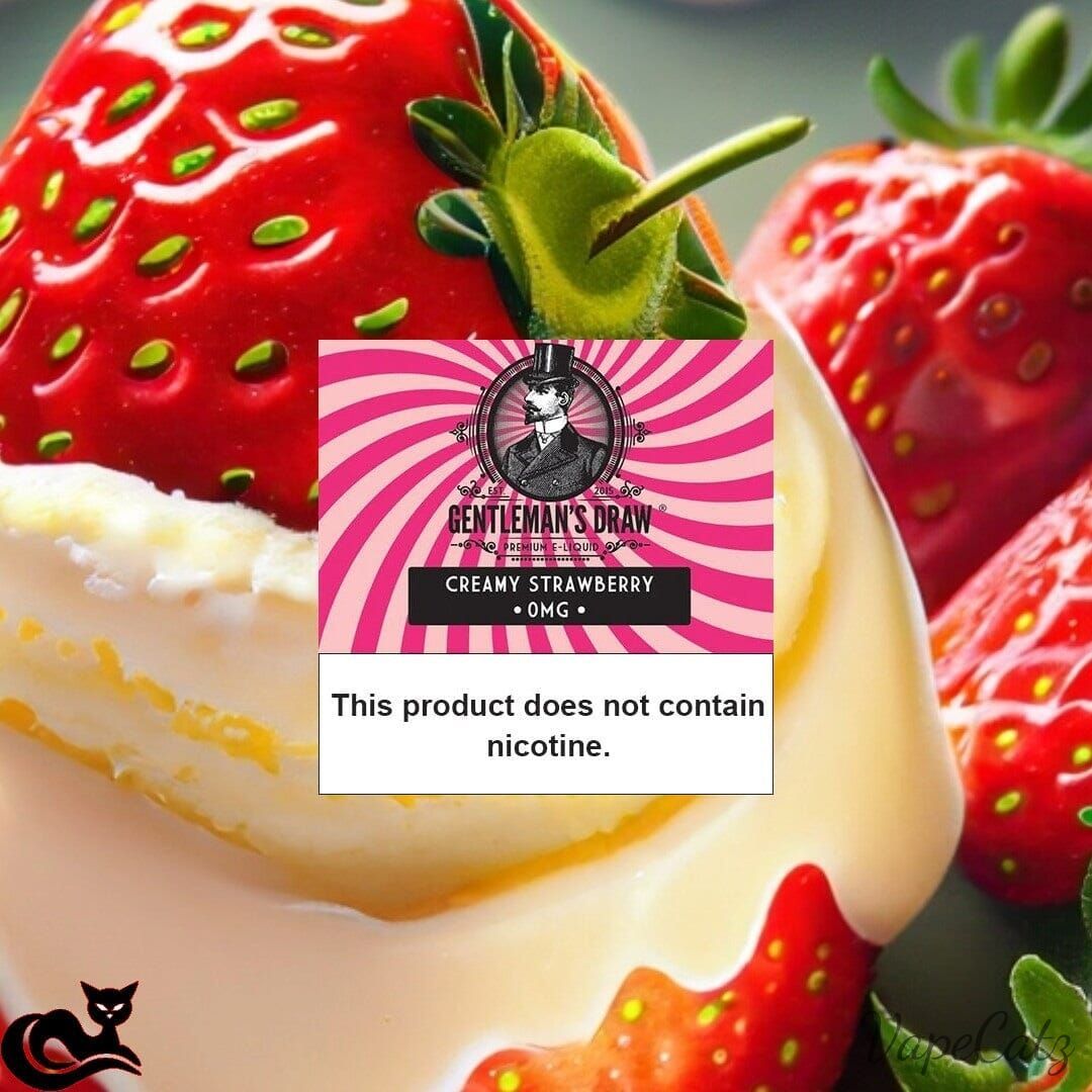 Creamy Strawberry E-Liquid Gentleman's Draw