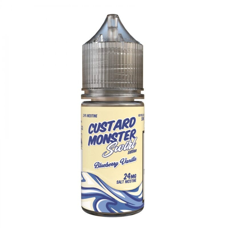 Custard Monster Salt High Content Salt E-Liquid High Content Salt E-Liquid 24mg Swirl Blueberry & Vanilla