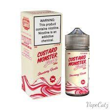 Custard Monster SWIRLs E-Liquid Custard Monster Strawberry Vanilla Swirl Edition 100ml 3mg