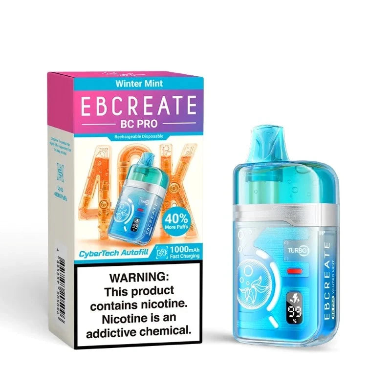 EBCREATE BC Pro 40K Disposable Wicked & Vivi's House Winter Mint