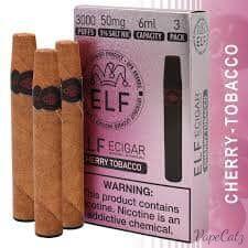 Elf Ecigar Disposable Wicked & Vivi's House Cherry Tobacco - 3 pack