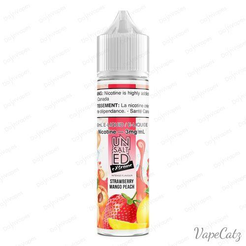 EXTREME UnSalted - Strawberry Mango Peach E-liquid UN-SALT-ED