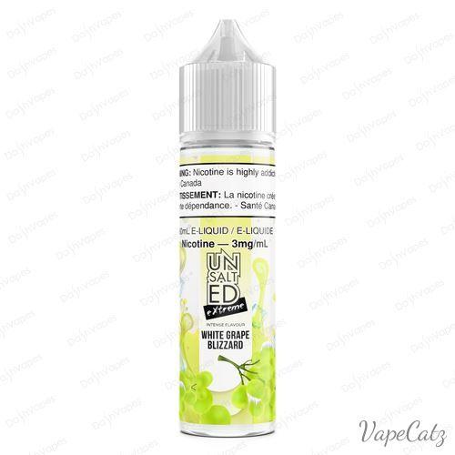 EXTREME UnSalted - White Grape Blizzard E-liquid UN-SALT-ED