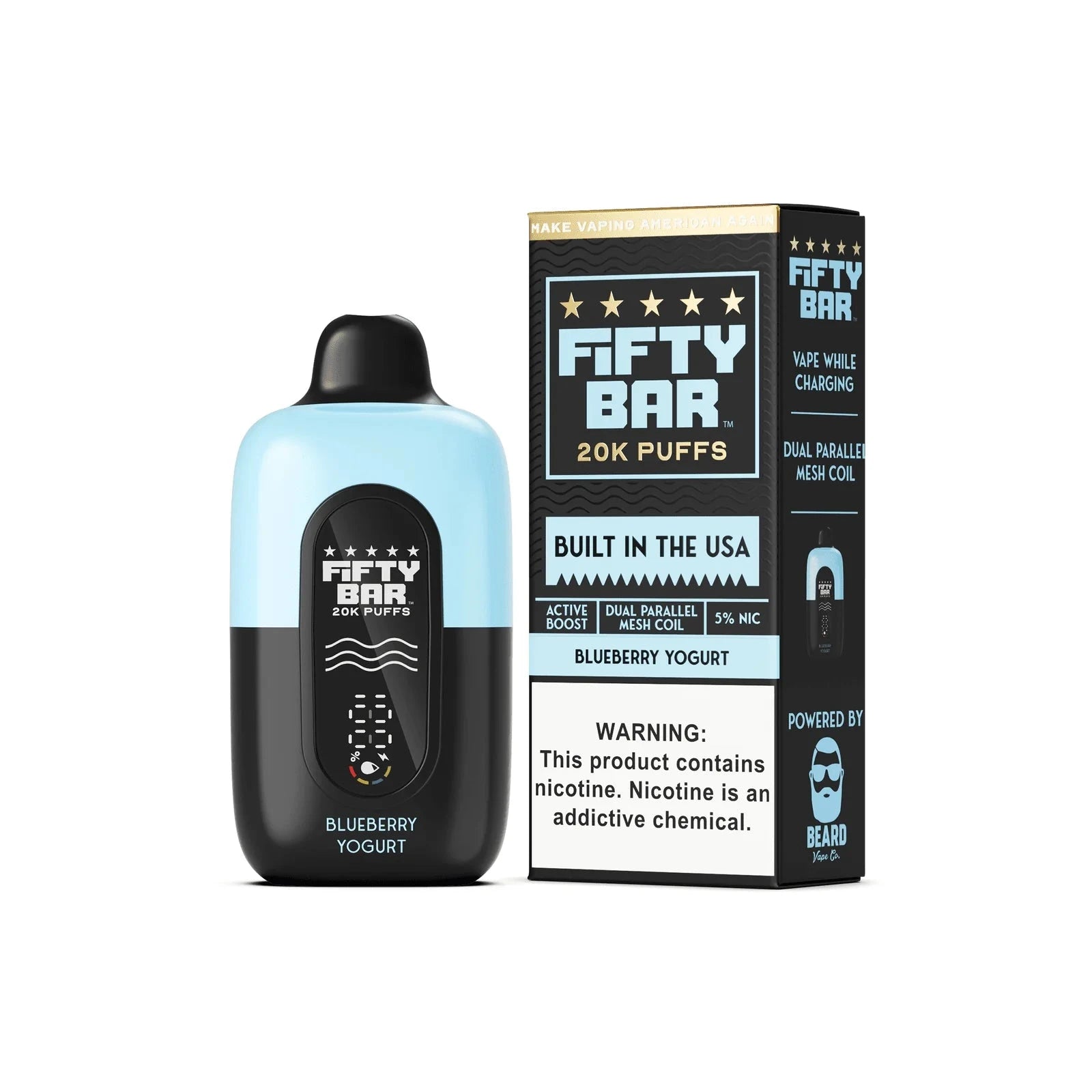 Fifty Bar USA Made Disposable Fifty Bar
