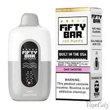 Fifty Bar USA Made Disposable Fifty Bar KiBerry Chew