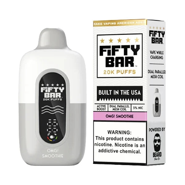 Fifty Bar USA Made Disposable Fifty Bar OMG! Smoothie