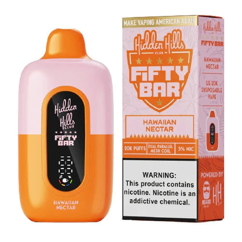 Fifty Bar USA Made Fruitia Collection Disposable Fifty Bar Hawaiian Nectar