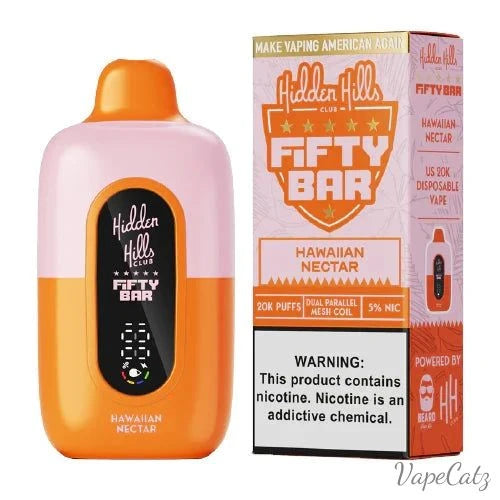 Fifty Bar USA Made Fruitia Collection Disposable Fifty Bar Hawaiian Nectar