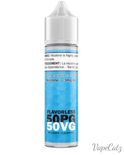 Flavorless or UnFlavored Clear 50VG 50PG E-Liquid DashVapes 60ml 3mg