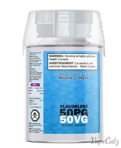 Flavorless or UnFlavored Clear 50VG 50PG E-Liquid DashVapes
