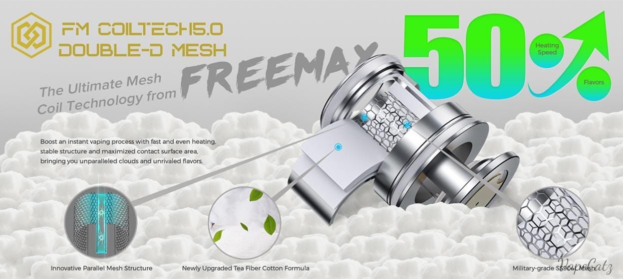 Freemax Replacement Coils for Maxus Solo 100W Kit (5pcs/Pack) Coil Freemax