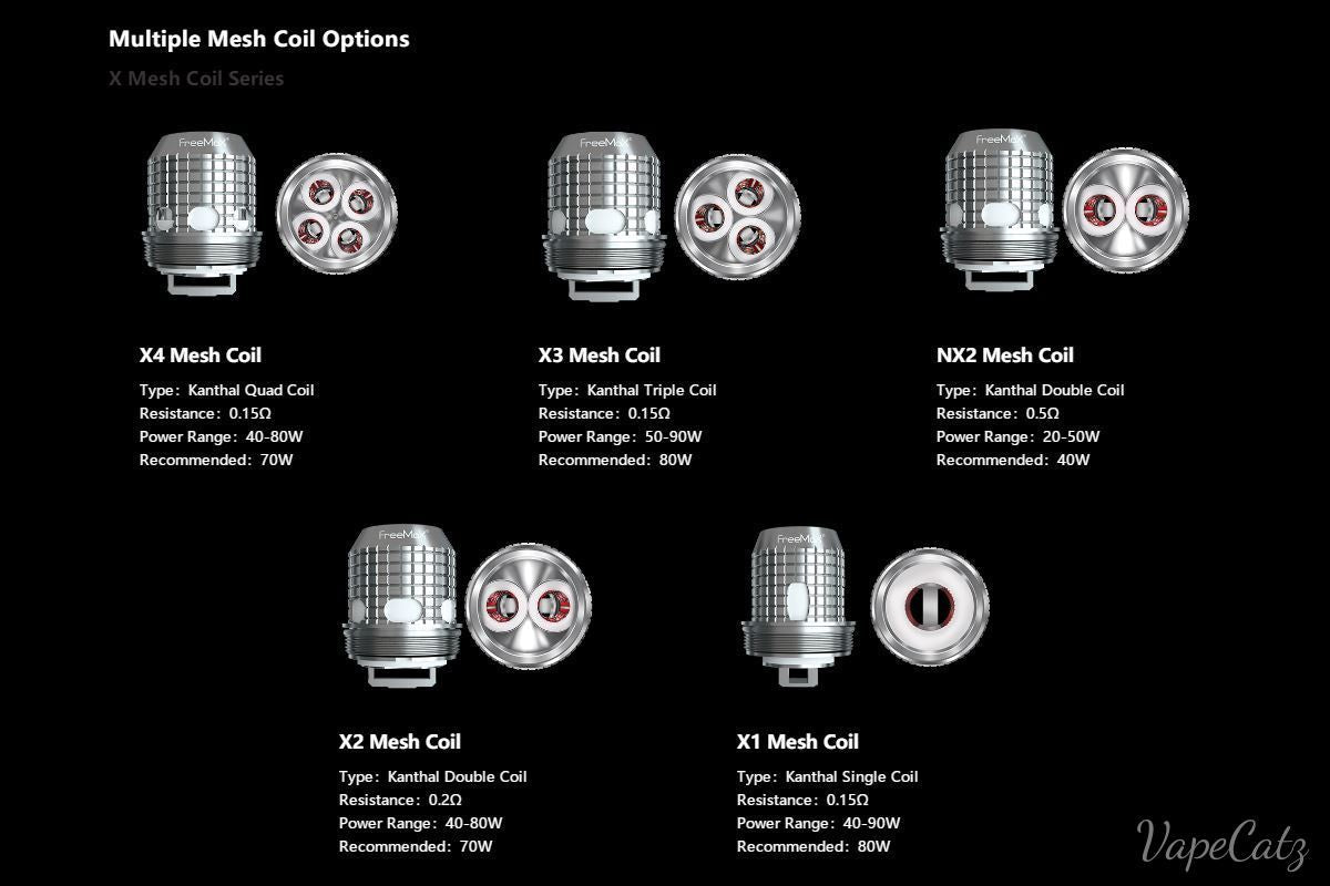 FreeMax Replacement X/TX Mesh Coil - for the NOT PRO versions Coil Freemax