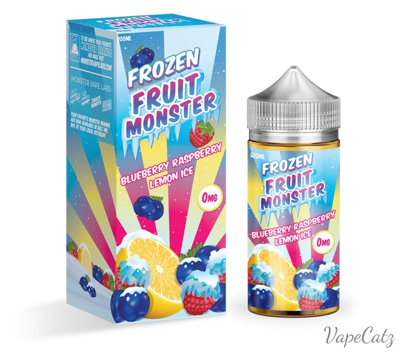 Frozen Blueberry Raspberry Lemon E-Liquid Frozen Fruit Monster