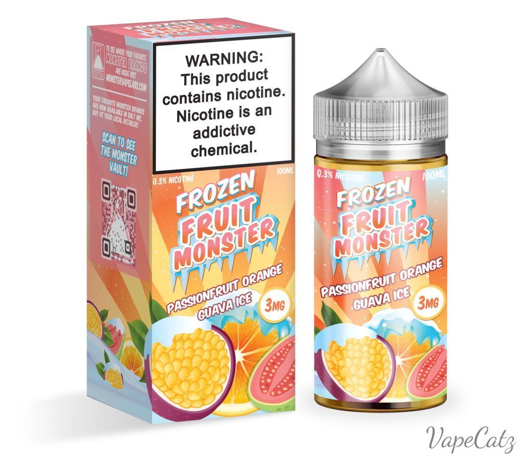 Frozen Passionfruit Orange Guava E-Liquid Frozen Fruit Monster
