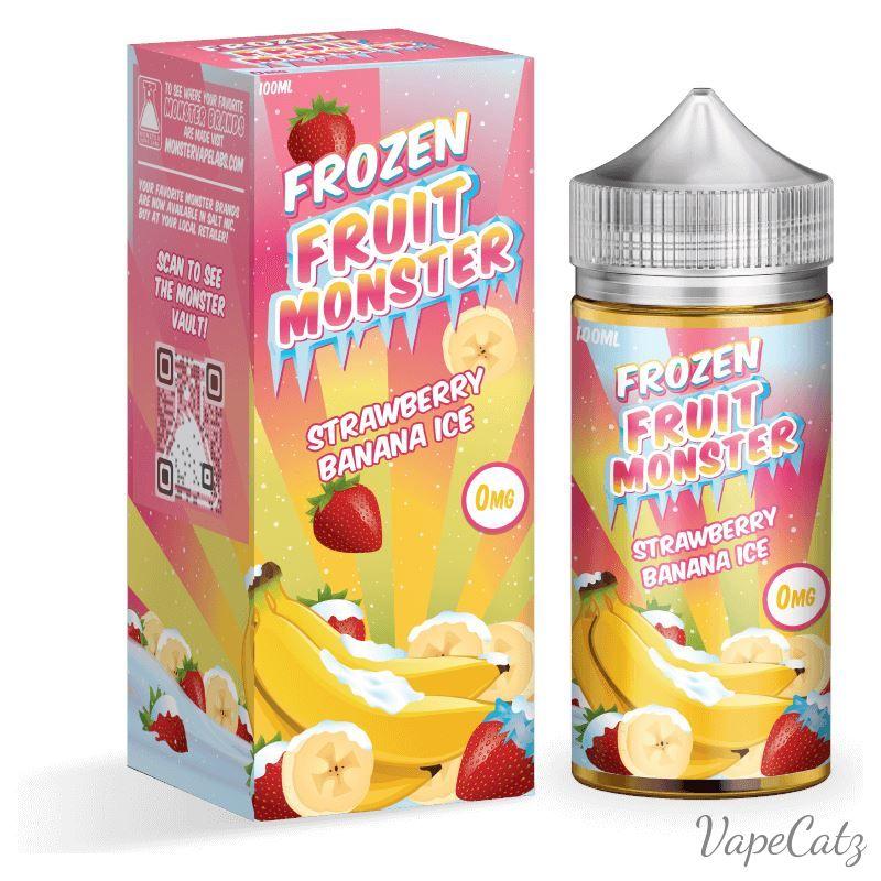 Frozen Strawberry Banana E-Liquid Frozen Fruit Monster
