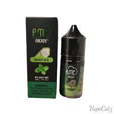 FUME E-Juice l Salt Nicotine 5% Nic 30 ML High Content Salt E-Liquid High Content Salt E-Liquid Banana Ice