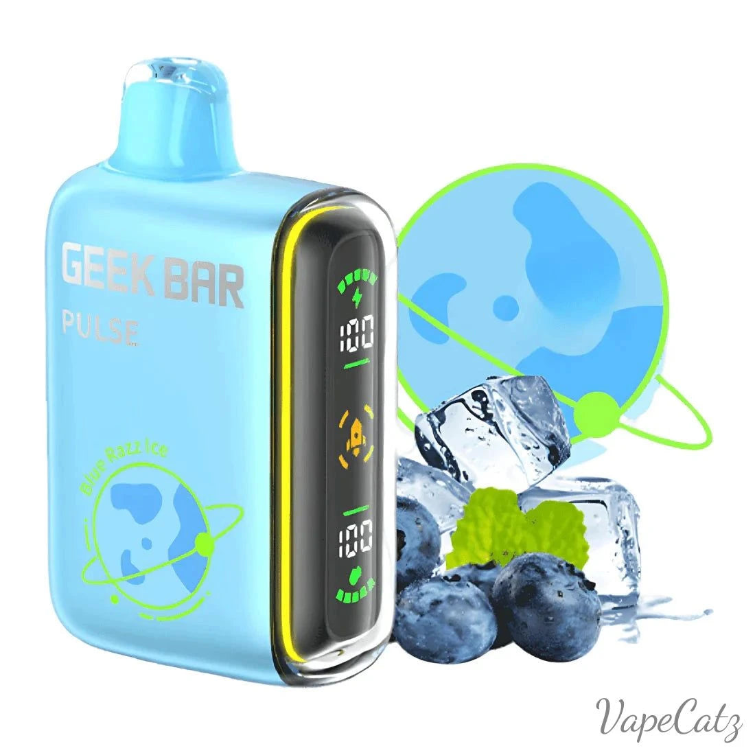 Geek Bar Pulse Disposable Wicked & Vivi's House Blue Raz Ice