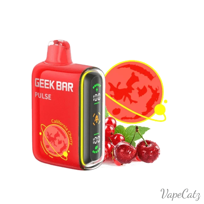 Geek Bar Pulse Disposable Wicked & Vivi's House California Cherry