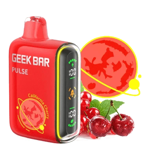 Geek Bar Pulse Disposable Wicked & Vivi's House California Cherry