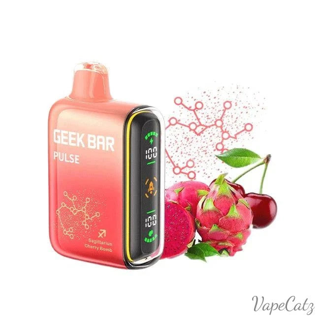 Geek Bar Pulse Disposable Wicked & Vivi's House Cherry Bomb