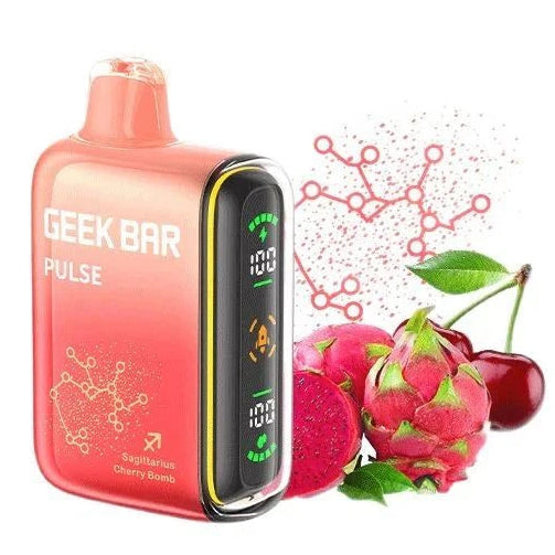 Geek Bar Pulse Disposable Wicked & Vivi's House Cherry Bomb
