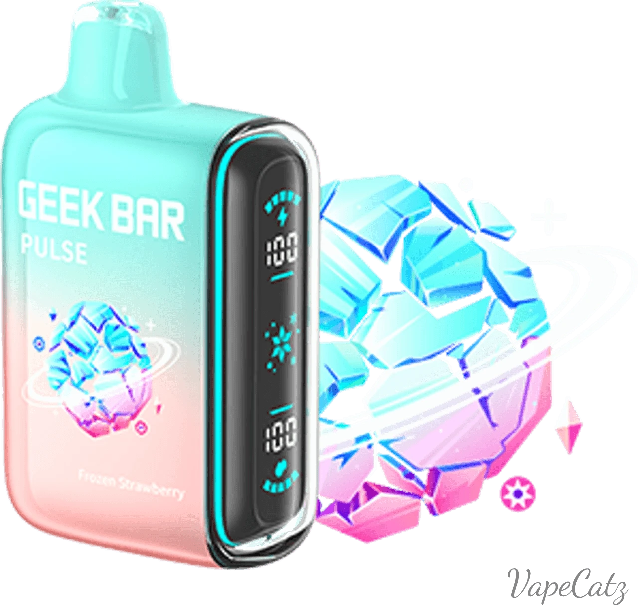 Geek Bar Pulse Disposable Wicked & Vivi's House Frozen Strawberry