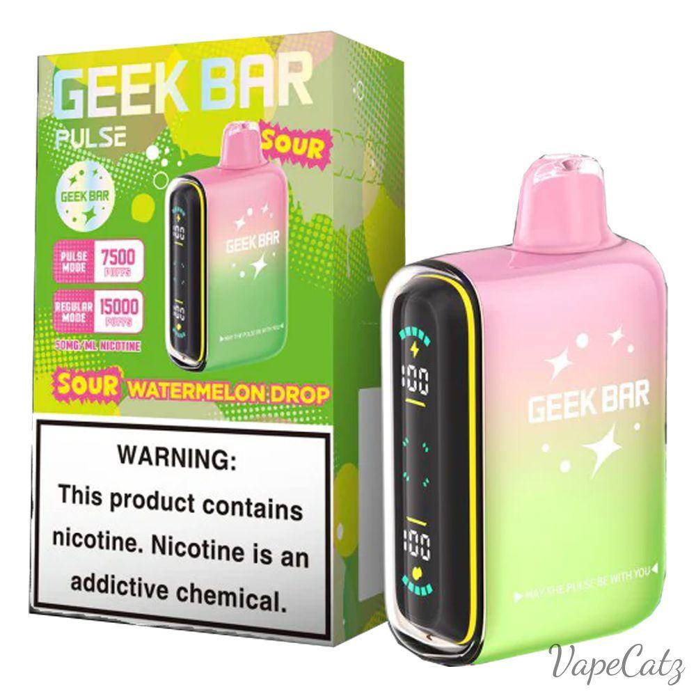 Geek Bar Pulse Disposable Wicked & Vivi's House Sour Watermelon Drop