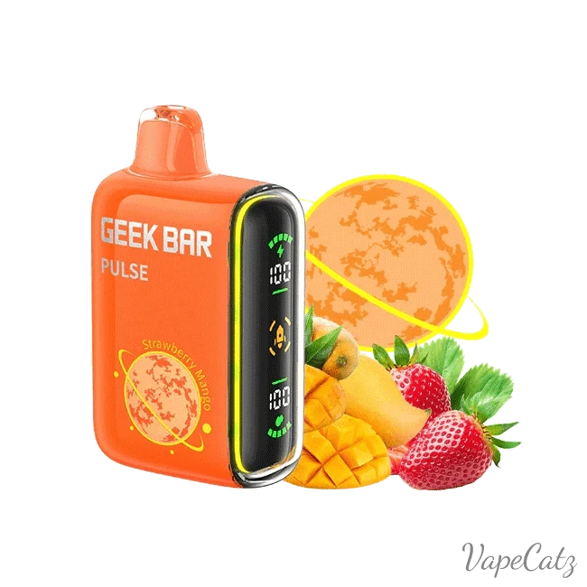 Geek Bar Pulse Disposable Wicked & Vivi's House Strawberry Mango