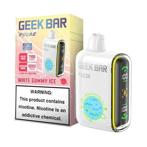 Geek Bar Pulse Disposable Wicked & Vivi's House White Gummy Ice
