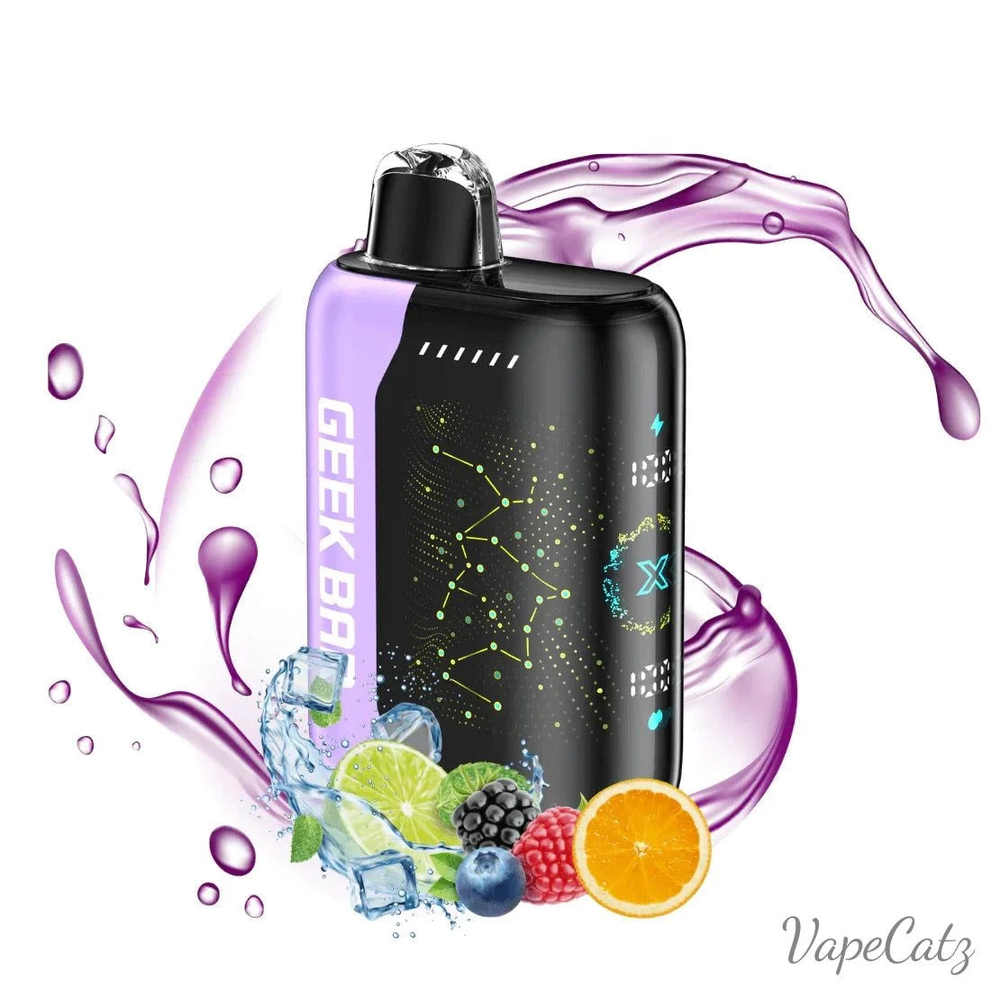 Geek Bar Pulse X Disposable Wicked & Vivi's House Lime Berry Orange